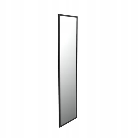 Lustro prostokątne 120x60cm w czarnej ramie
