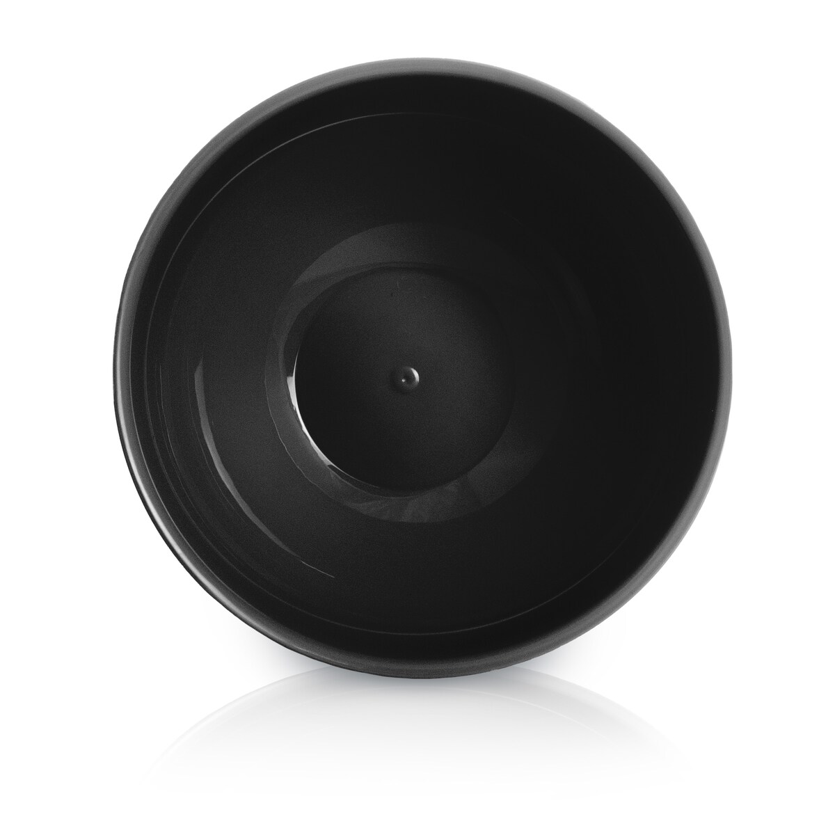 Miska Plastikowa Okrągła Kuchenna Z Pokrywką Zamykaniem Zestaw Misek 3 Szt. Misa Czarna