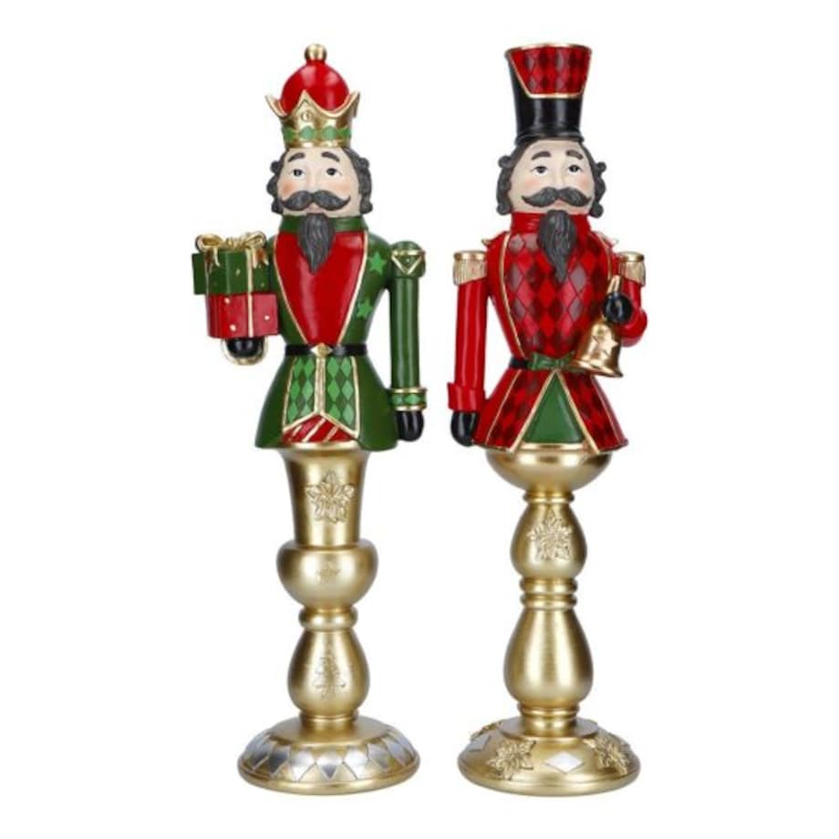 Dziadek do orzechów świecznik 1 szt. 46,5 cm Timstor