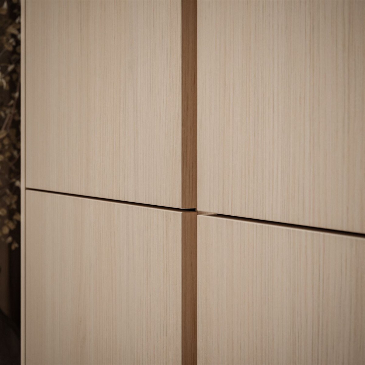 Czterodrzwiowa komoda DESTINY II K-103, dąb vicenza