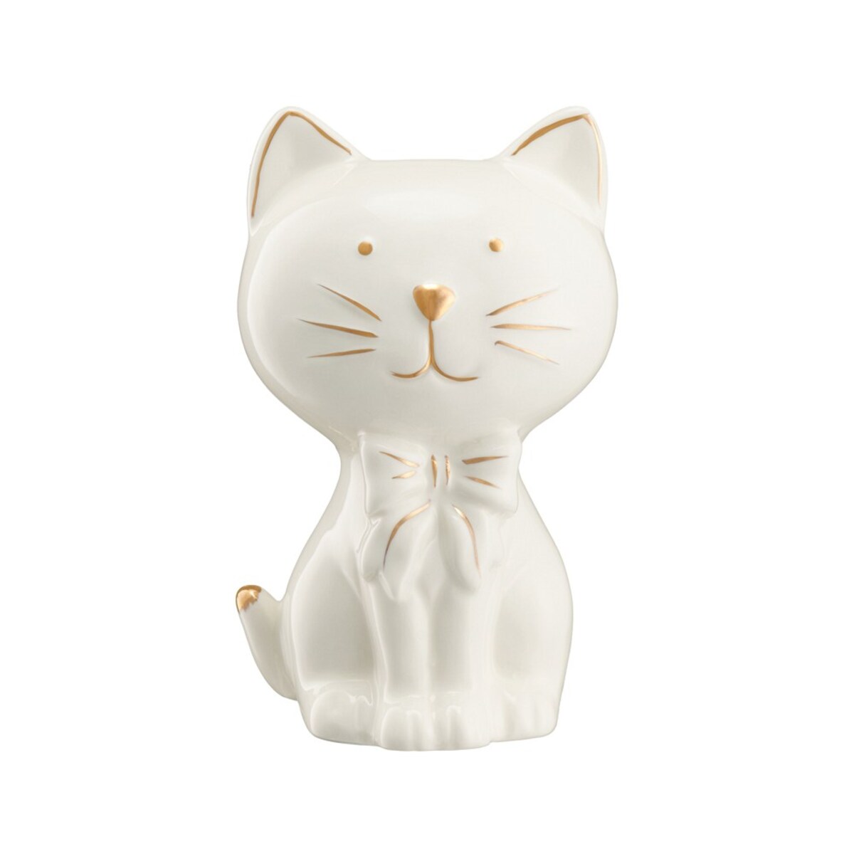 VILLA ITALIA Figurka kotek porcelanowy 13,5 cm KAROL