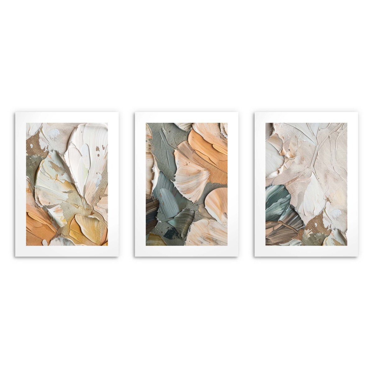 Nowoczesne Plakaty Obrazy ścienne do salonu Akwarela Pastelowy zestaw