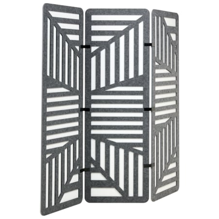 3-panelowy parawan pokojowy FUTURA Ciemnoszary 180 cm