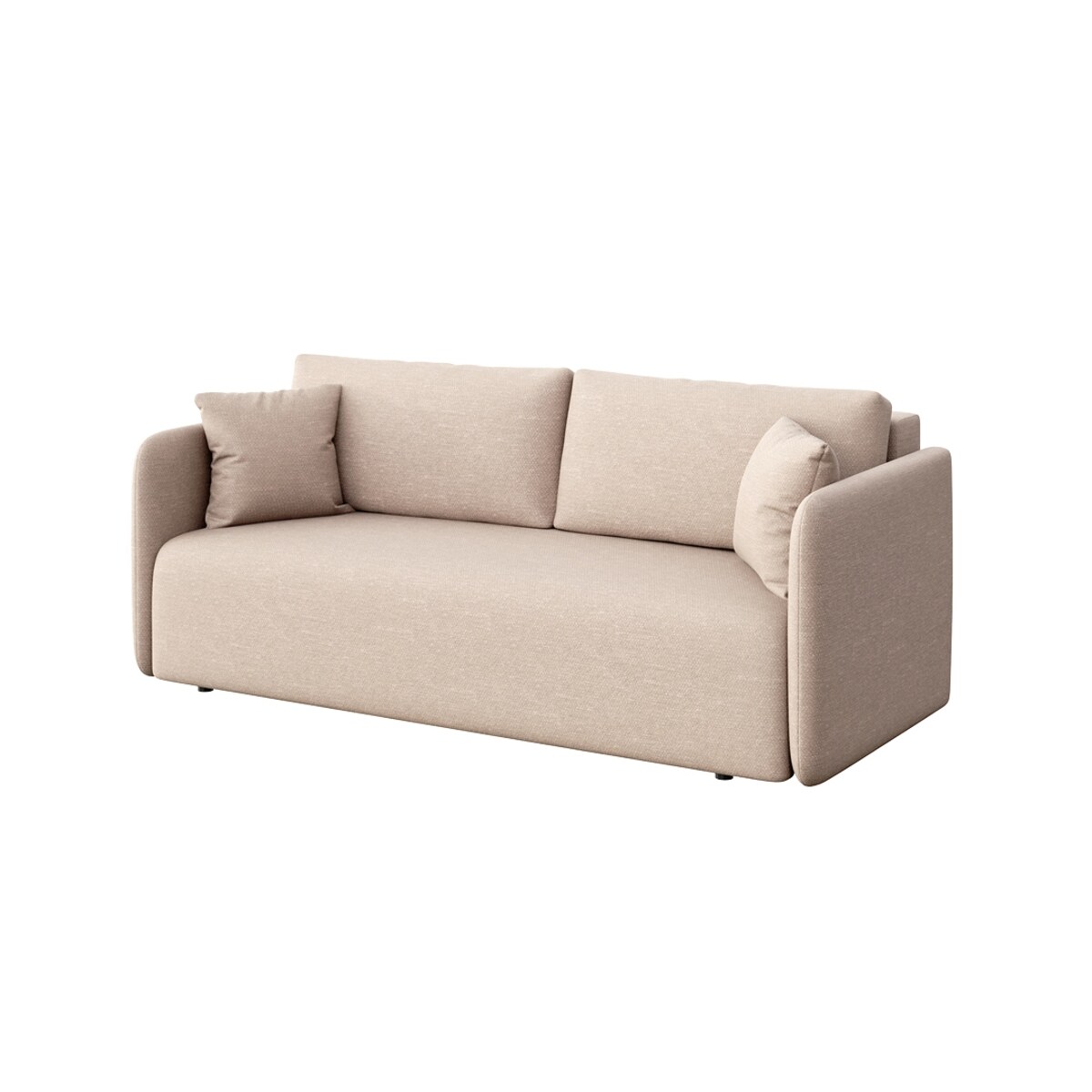Sofa trzyosobowa Chaum rozkładana kremowa
