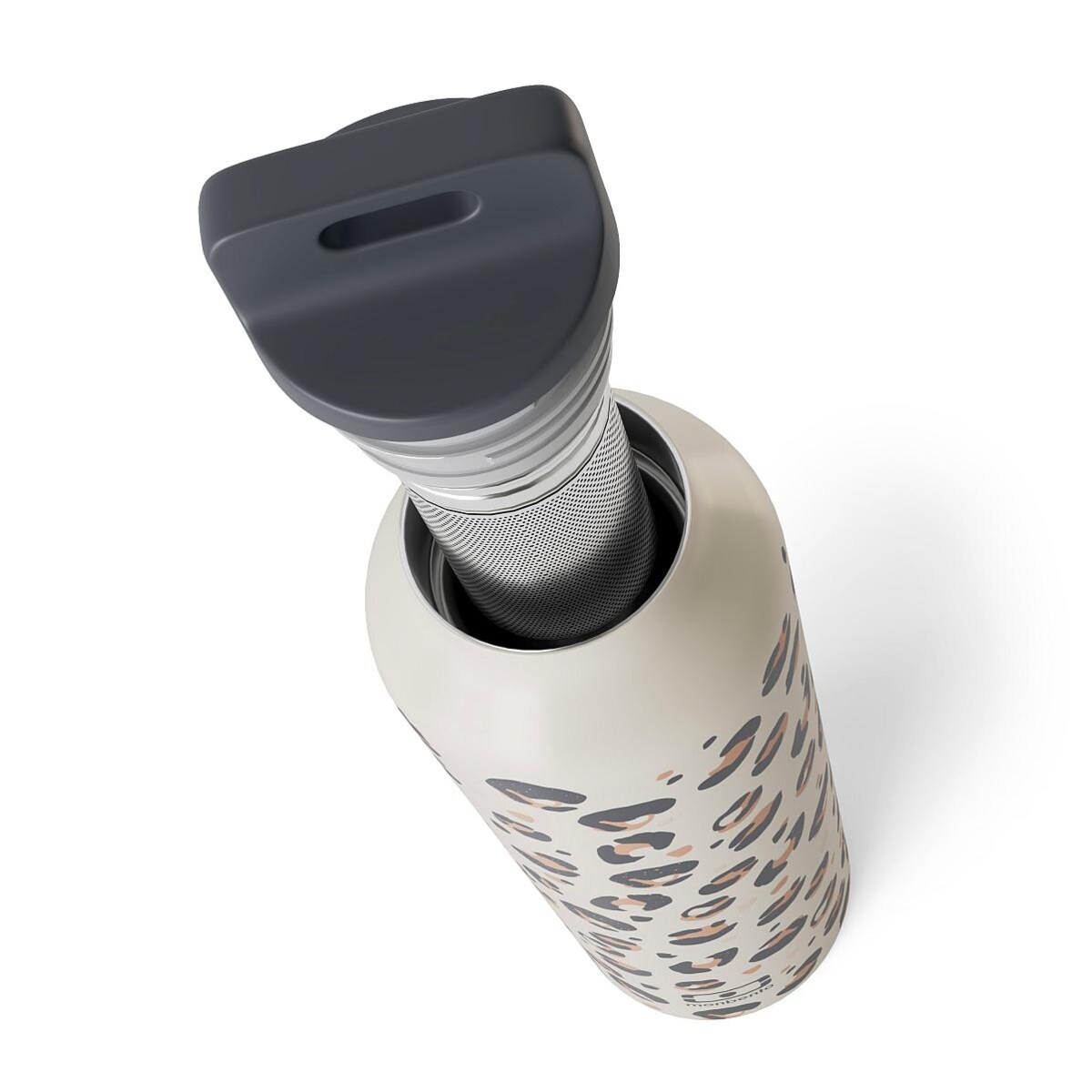 Monbento Steel butelka termiczna 0,5 l Leopard