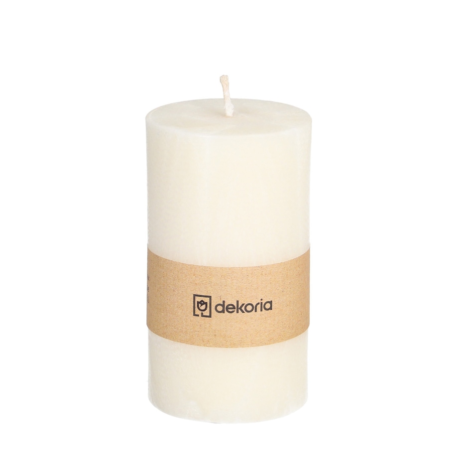 Świeca zapachowa palmowa walec White, 6,5x6,5x12 cm