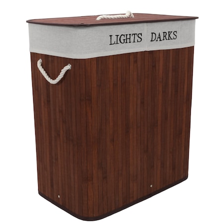 Kosz na pranie 60x52x32 cm LIGHTS DARKS