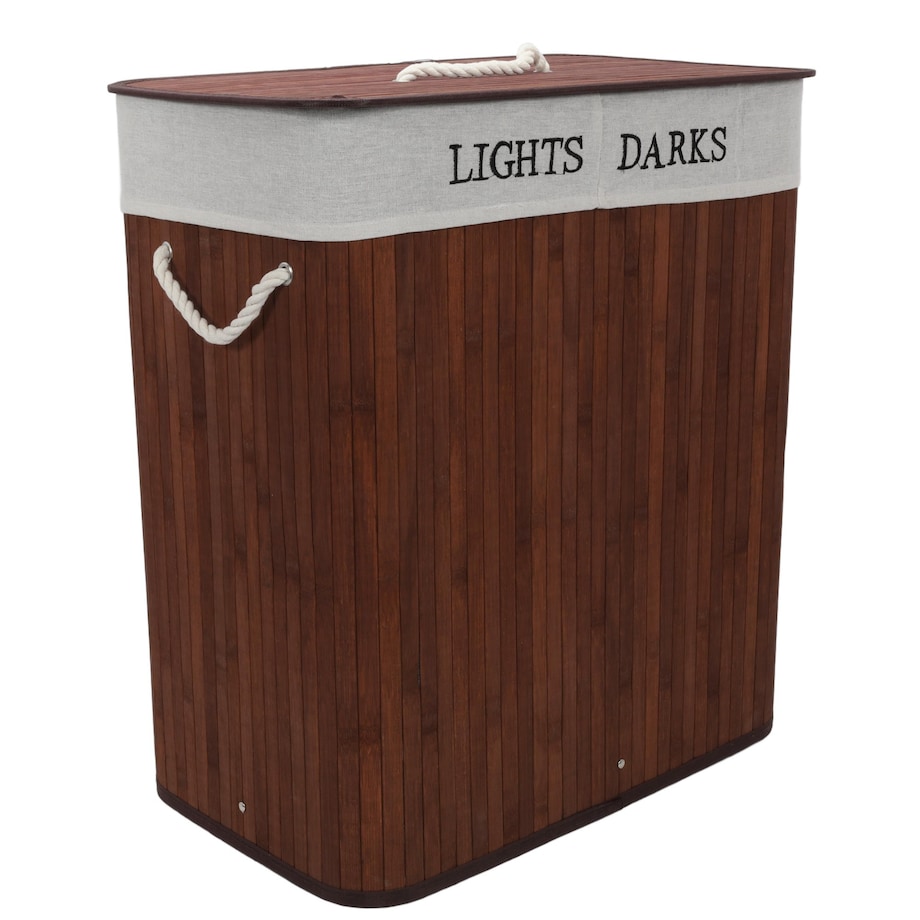 Kosz na pranie 60x52x32 cm LIGHTS DARKS