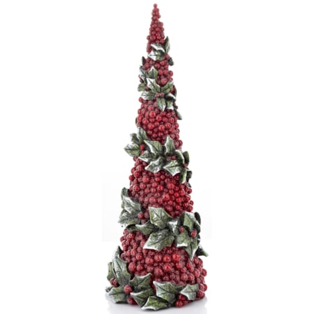 Figurka choinka 38,5x13,5x13,5 cm RIBES