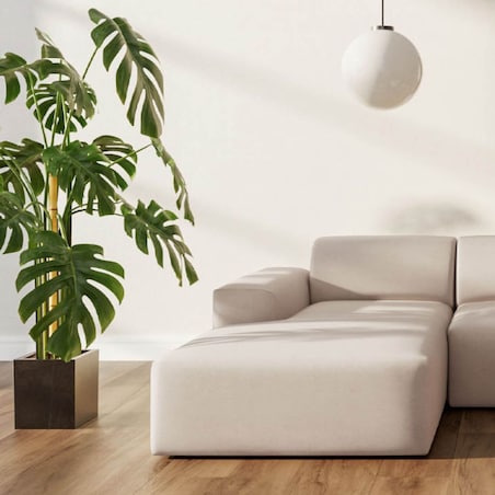 Villet Sofa narożna lewa beżowa