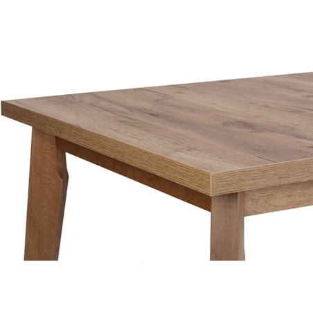KONSIMO RHENA Stół w skandynawskim stylu rozkładany lefkas