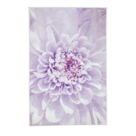 Kleine Wolke Dahlia Supermiękki Dywanik łazienkowy Fioletowy 50x 60 cm