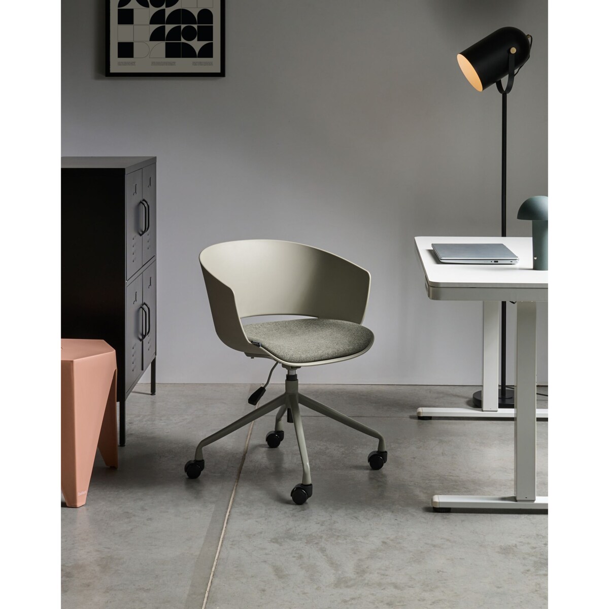 Krzesło biurowe GLEEFUL Zielony