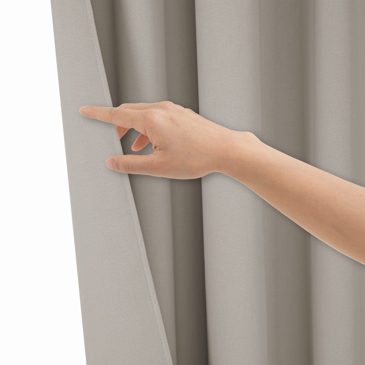 Ciemno Beżowa Zasłona Zaciemniająca Blackout 140x250 HOLD