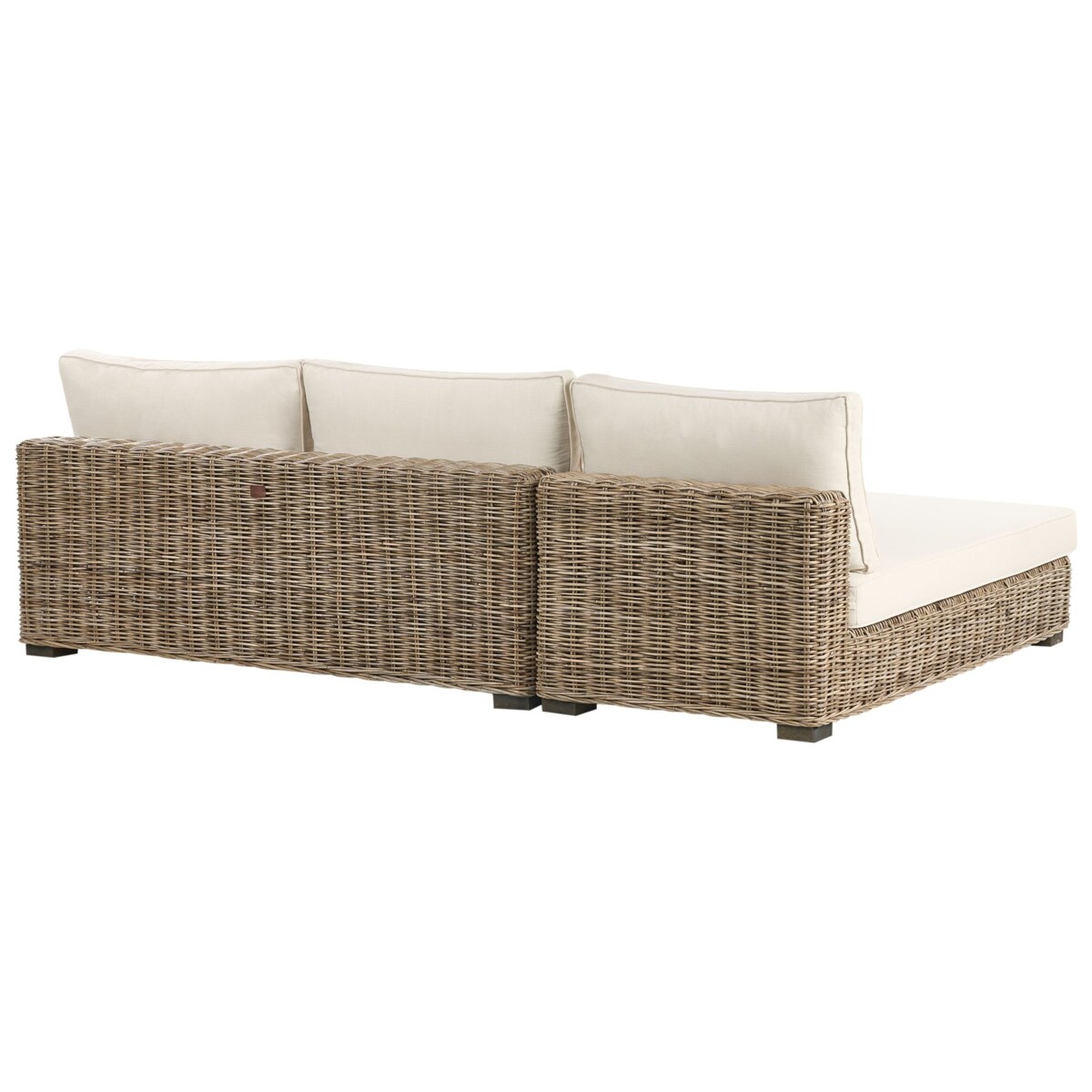 Zestaw wypoczynkowy ogrodowy VARALLO Rattan