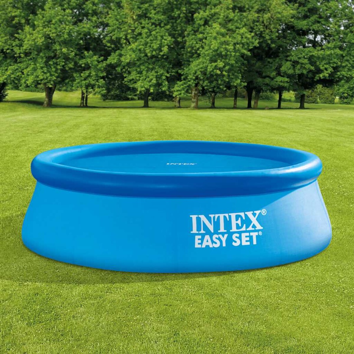 Intex Solarna plandeka na basen, niebieska, 206 cm, polietylen