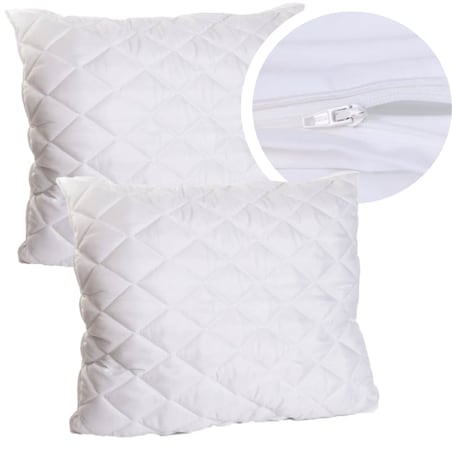 Poduszka antyalergiczna 70x80 z zamkiem POLSKA DWUPAK 2-PACK