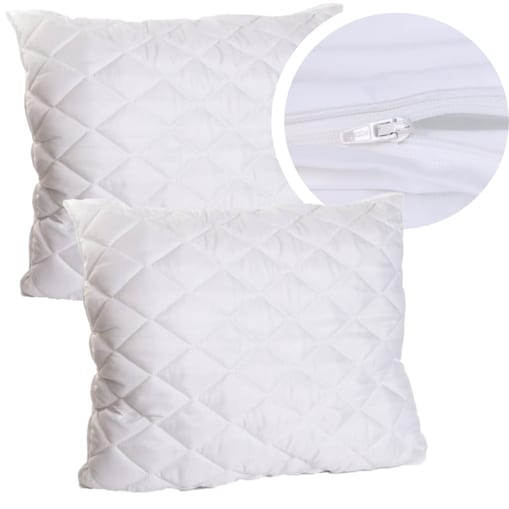 Poduszka antyalergiczna 70x80 z zamkiem POLSKA DWUPAK 2-PACK