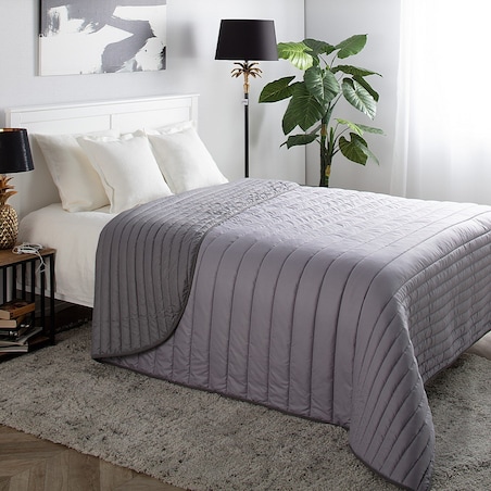 Narzuta pikowana Soft Touch 220x240cm Gray 220x1