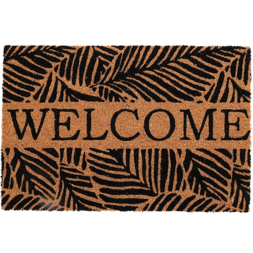 Wycieraczka z motywem roślinnym, 59 x 39 cm