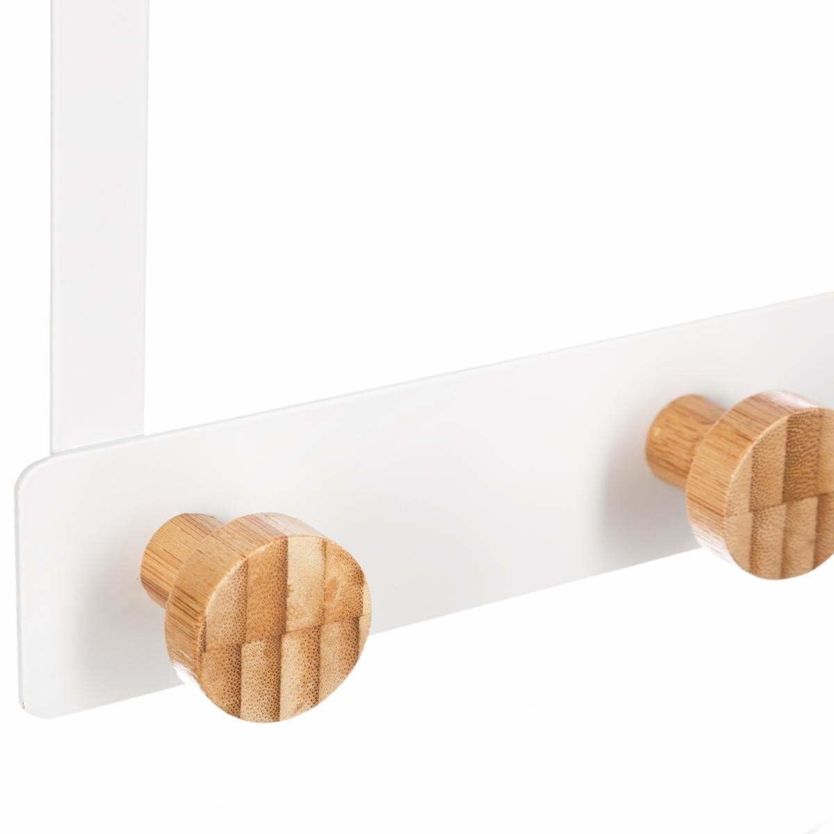 Wieszak na ręczniki, mocowany na drzwi, 3 haczyki