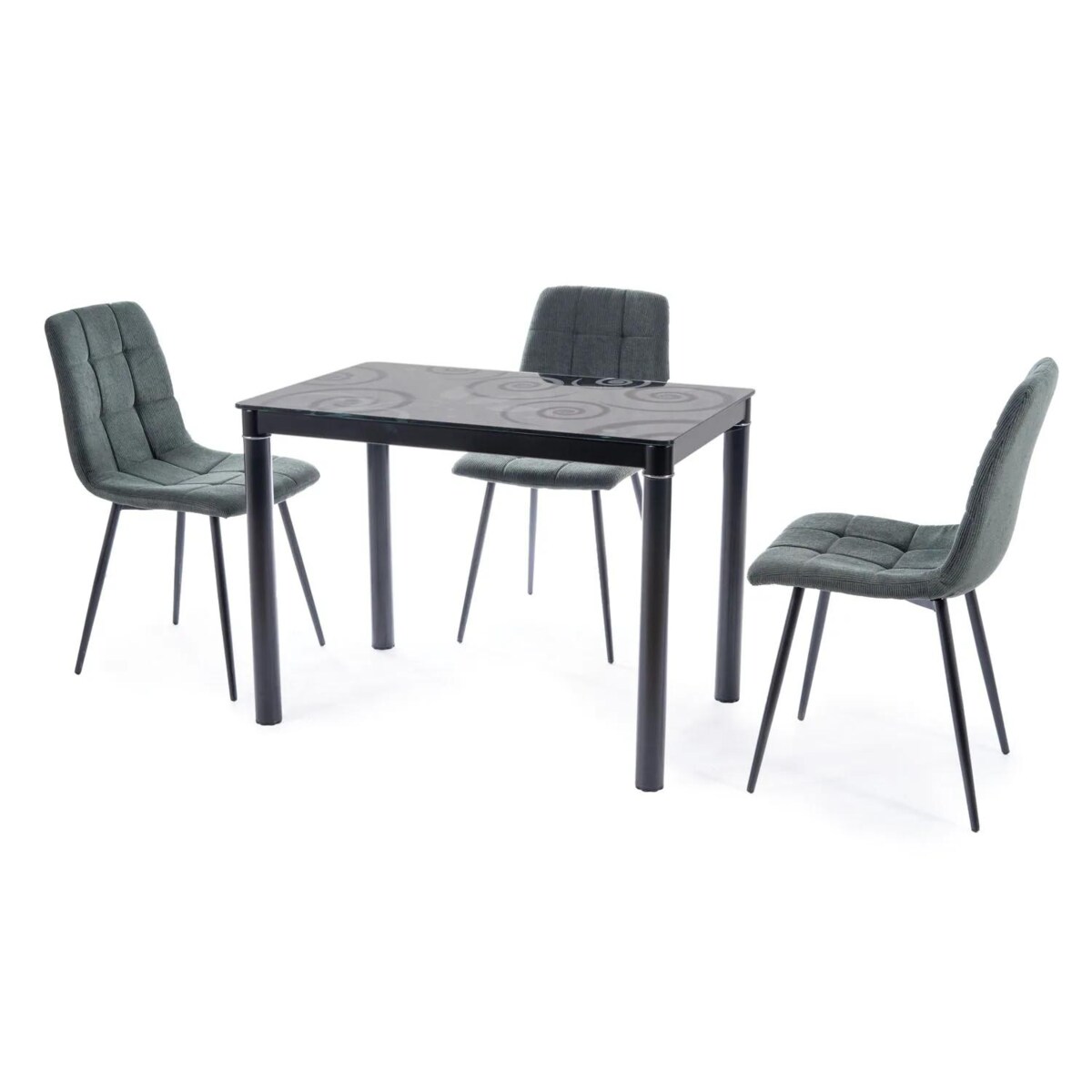 Stół DAMAR 80x60 czarny