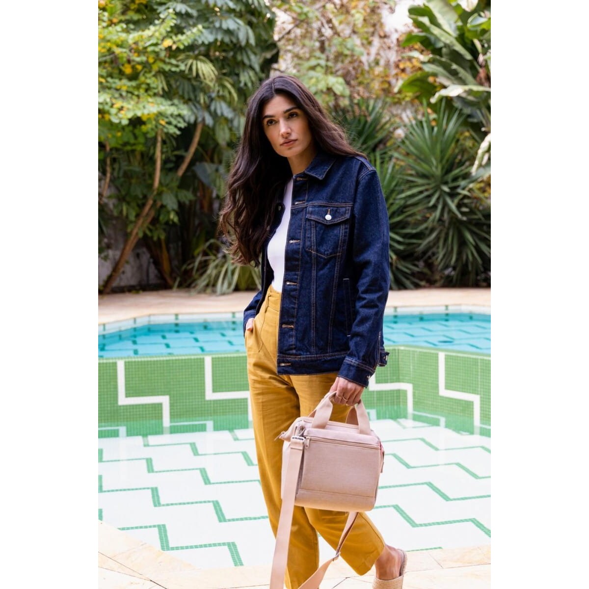 Torba allrounder cross twist coffee, poliester, 4 l