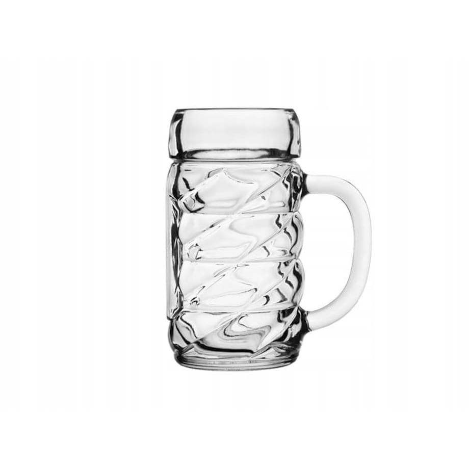 Duży Kufel do Piwa Grzańca 500 ml Trwały Glasmark Uniwersalny Klasyczny