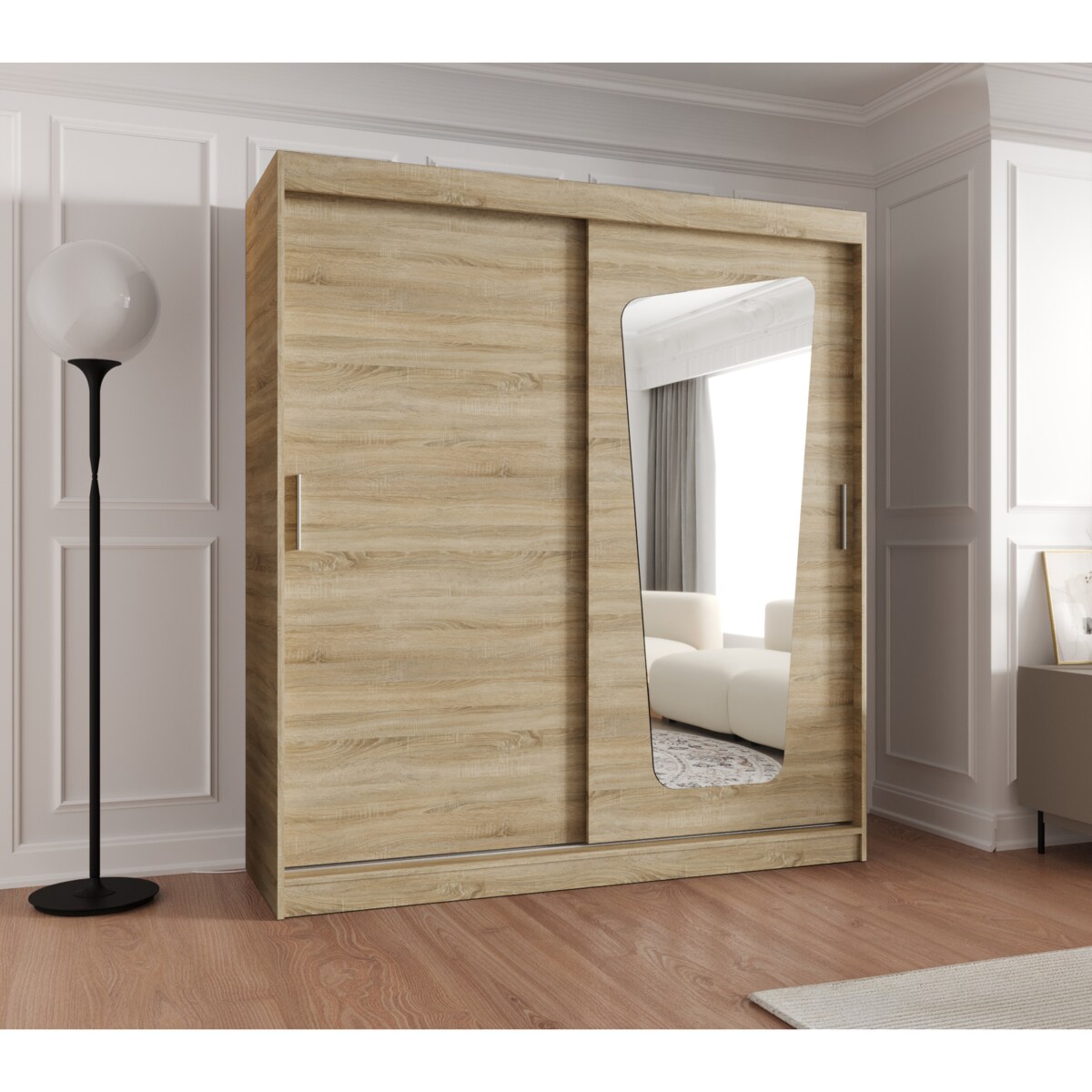 Szafa przesuwna MOKA 180 sonoma