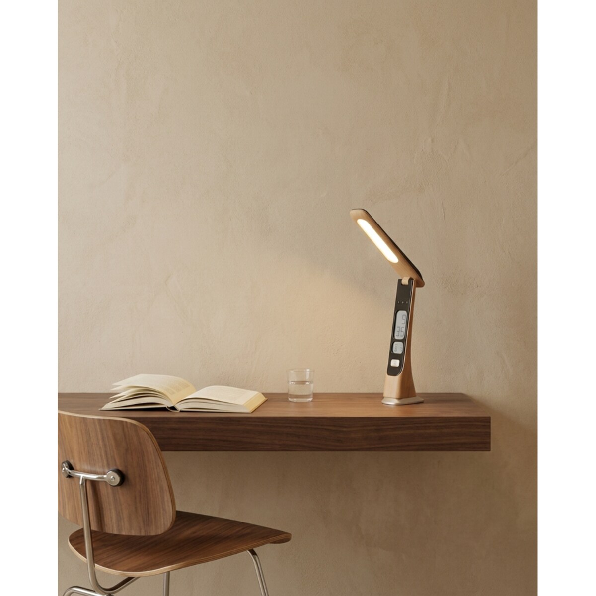 Lampa biurkowa wielofunkcyjna SHP CRANE LED USB 3 kolory
