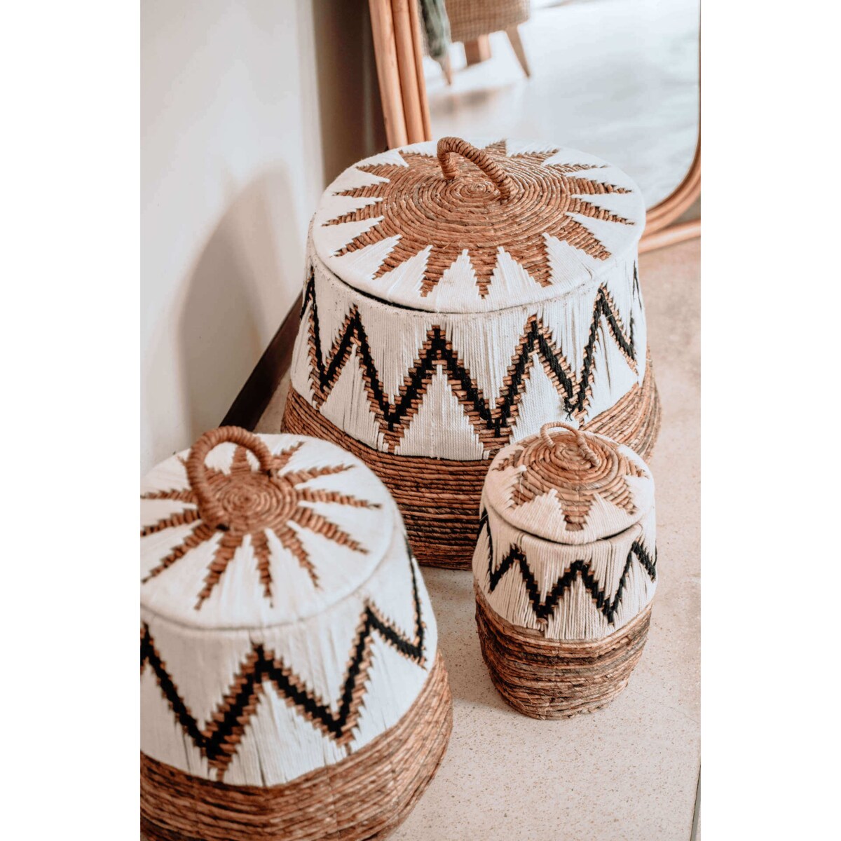 KOSZ PERU S BIAŁY BEZ POKRYWKI