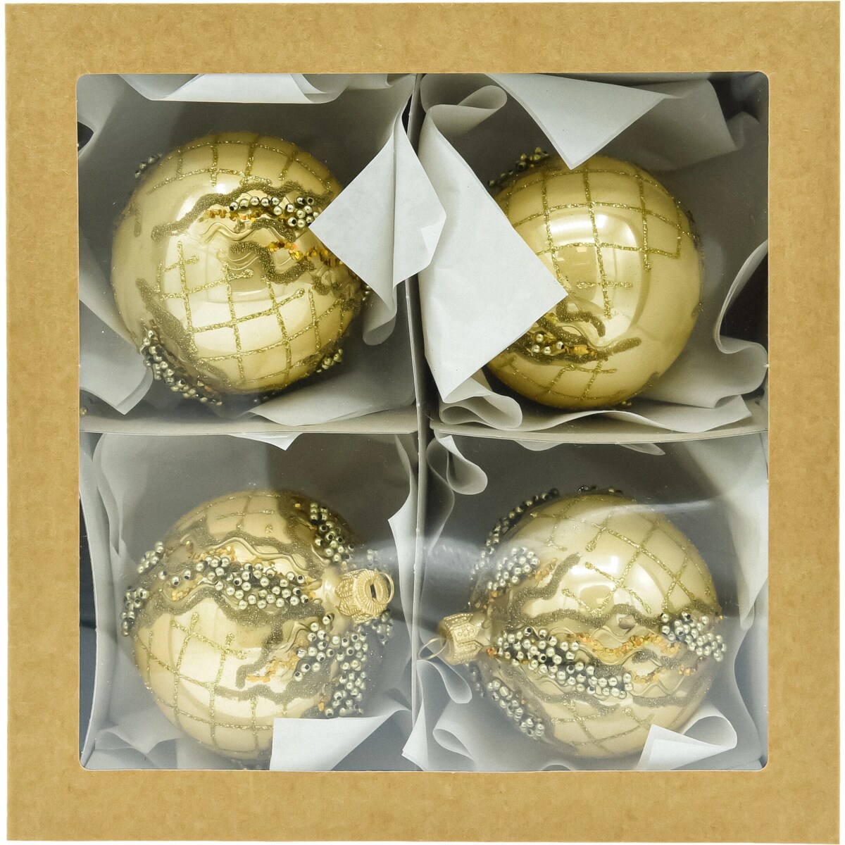 Bombki okrągłe złote: ekskluzywny zestaw