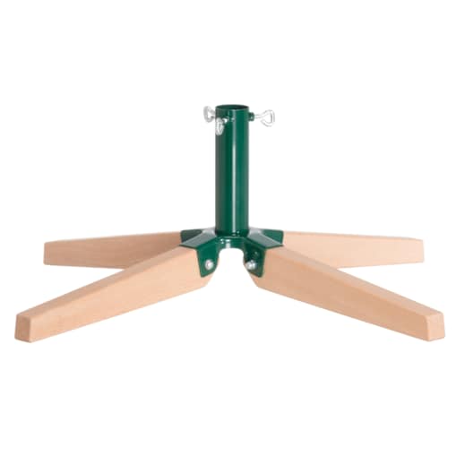 Stojak na sztuczną choinkę, drewno i metal, Ø 3,2 cm