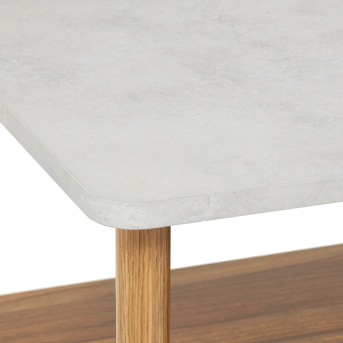 Stolik kawowy z półką COME, 90 x 50 cm