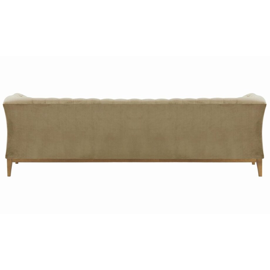 Sofa trzyosobowa Chesterfield Modern Wood-Velluto 3