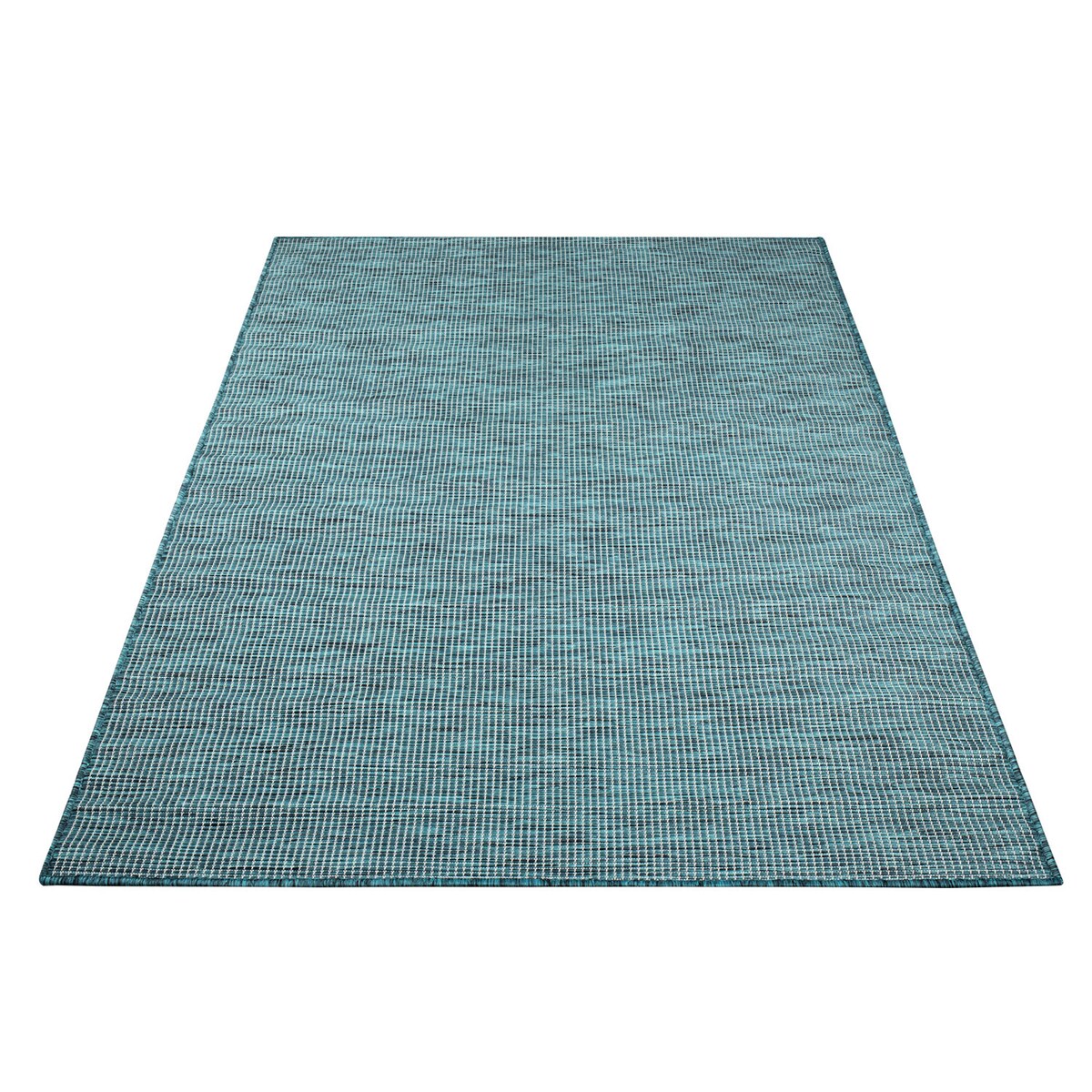 Dywan na zewnątrz i do wnętrz gładki Paloa 27780 Niebieski 120x170