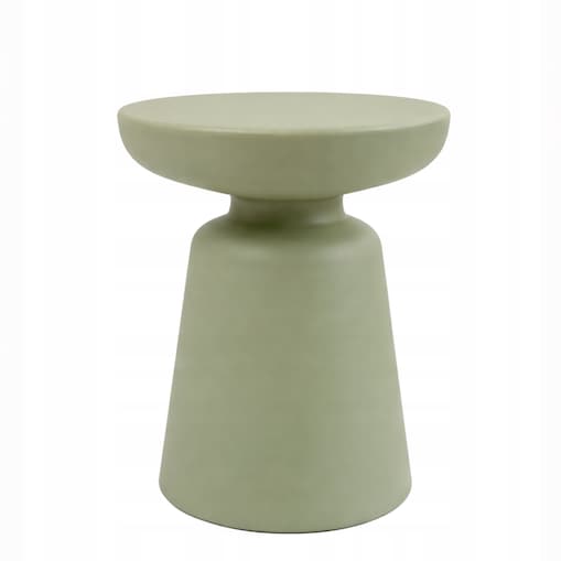 Stolik Kawowy LUMI Plastikowy ZIELONY Nowoczesny DESIGN Stolik Nocny