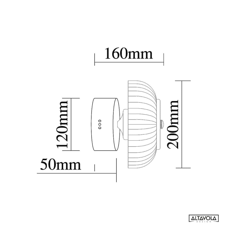 Plafon ledowy Vitrum CW