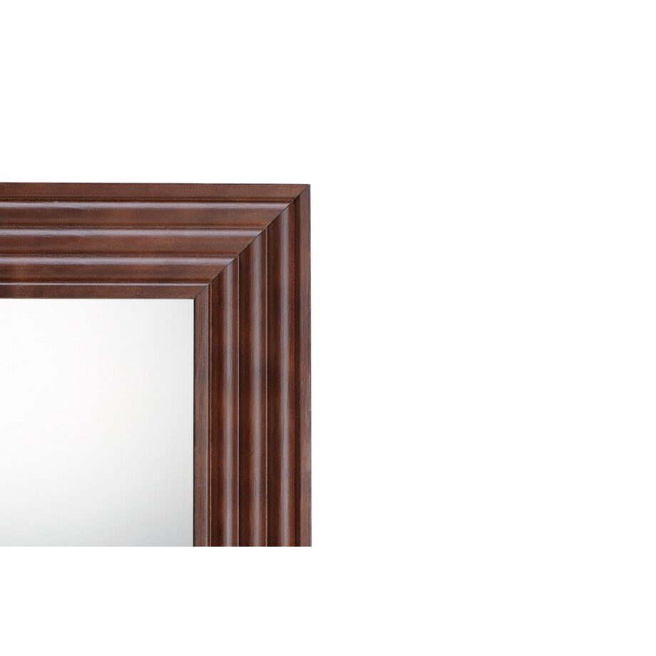 Konsimo LOMATIA Lustro w ramie, brązowy