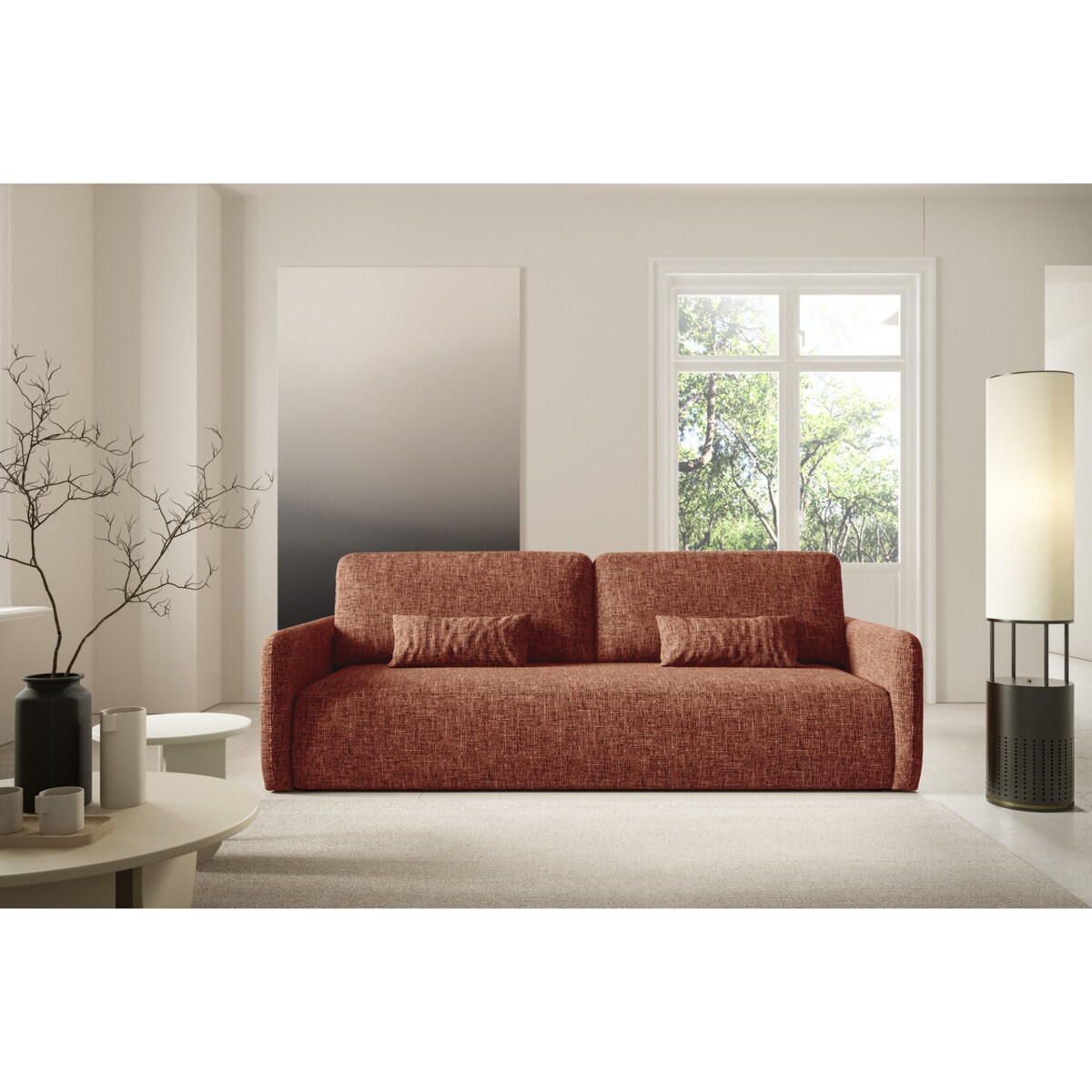 Kanapa LIVELLO z funkcją spania Kolor: IMO 25