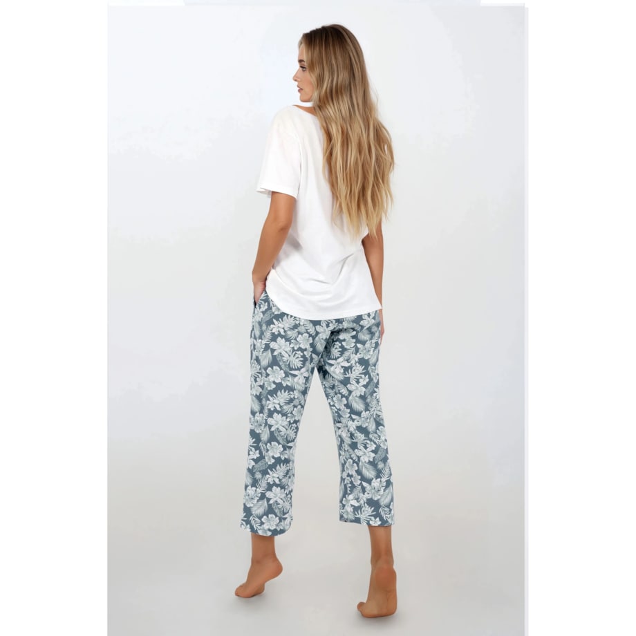 Piżama Casual Beauty Green, M