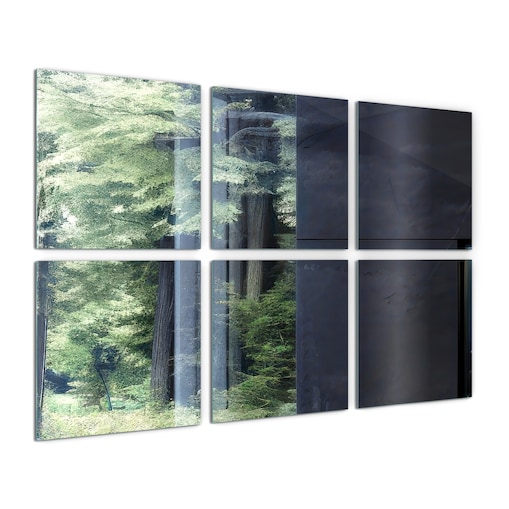 Płytki lustrzane 6 szt. 20x20 cm