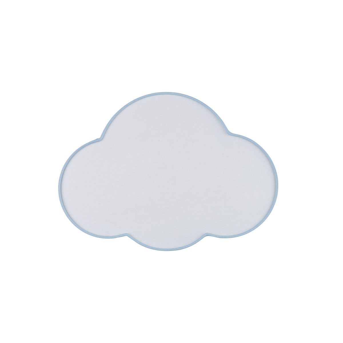Pastelowy plafon dziecięcy Cloud 6074 TK Lighting chmurka niebieska