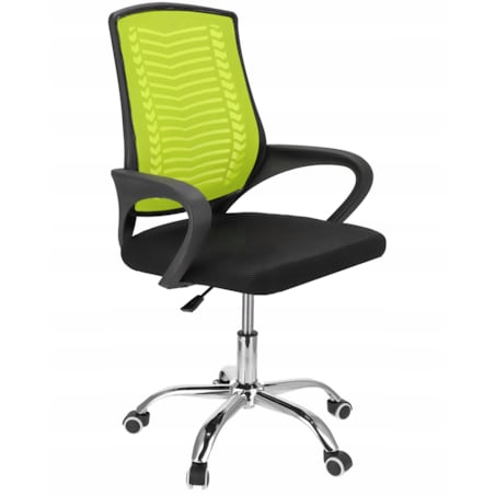Krzesło biurowe obrotowe TOLEDO zielone