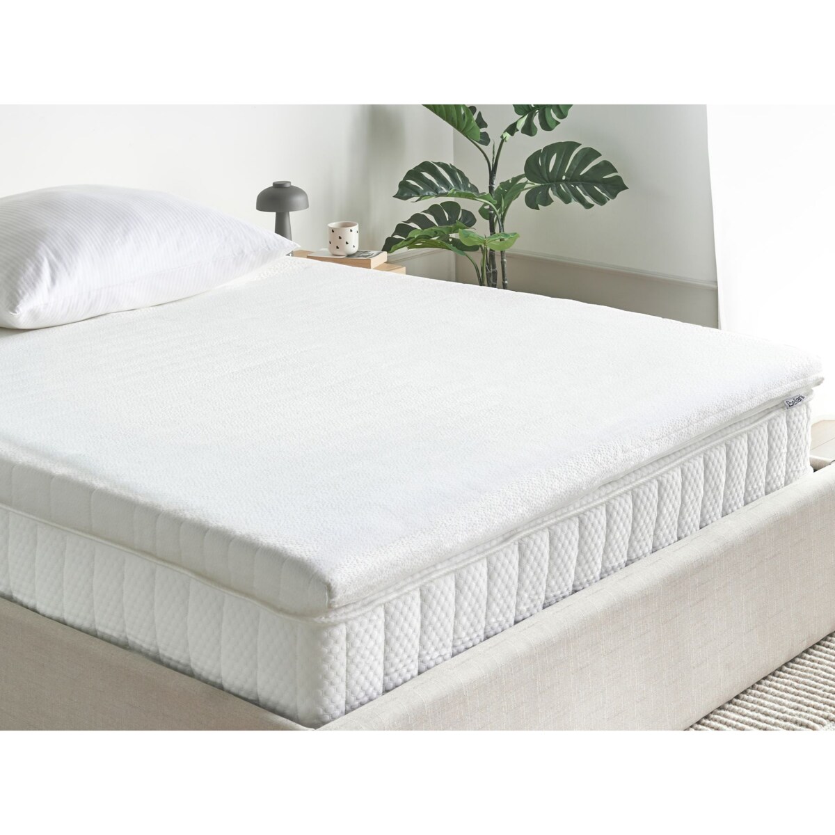 Materac nawierzchniowy topper termoelastyczny 140 x 200 cm DAZZEL