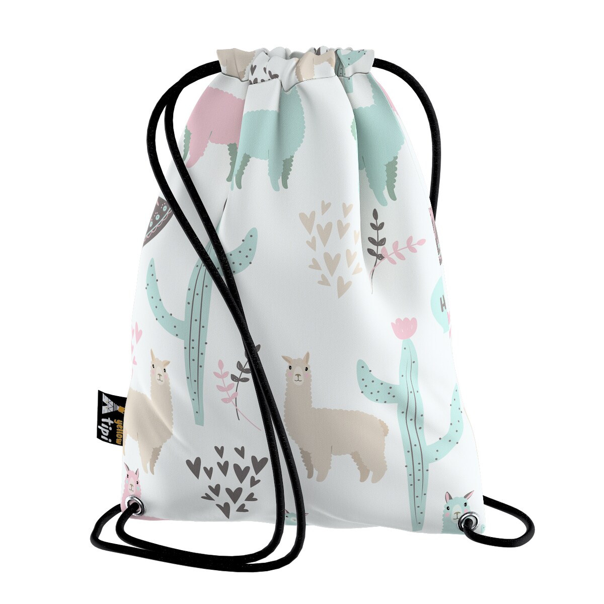 Worek plecak Kiddy, pastelowy, 28x40cm, Magic Collection