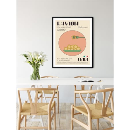 Poster Story, Plakat, Obraz - Ravioli, wymiary 70 x 100 cm