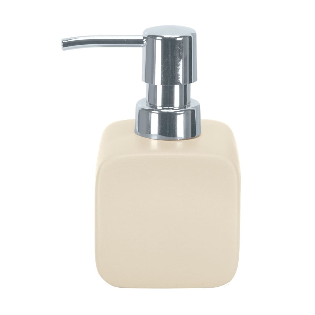 Kleine Wolke Cubic Ceramiczny Dozownik do mydła naturalny beż