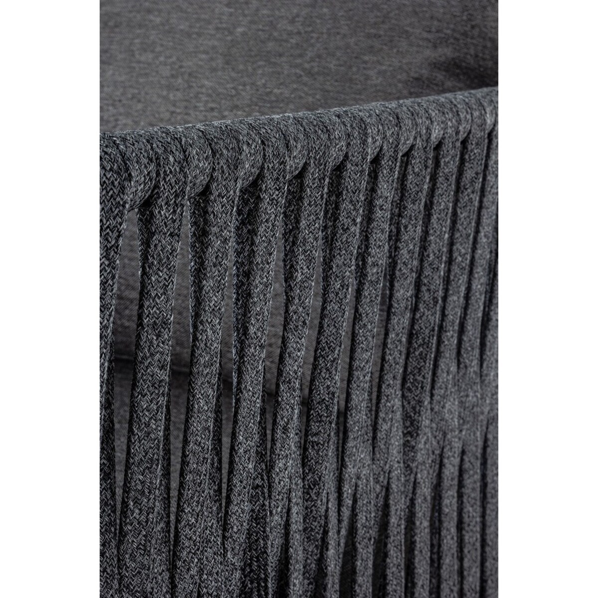 BIZZOTTO sofa 3-osobowa ogrodowa FLORENCIA ciemnoszara