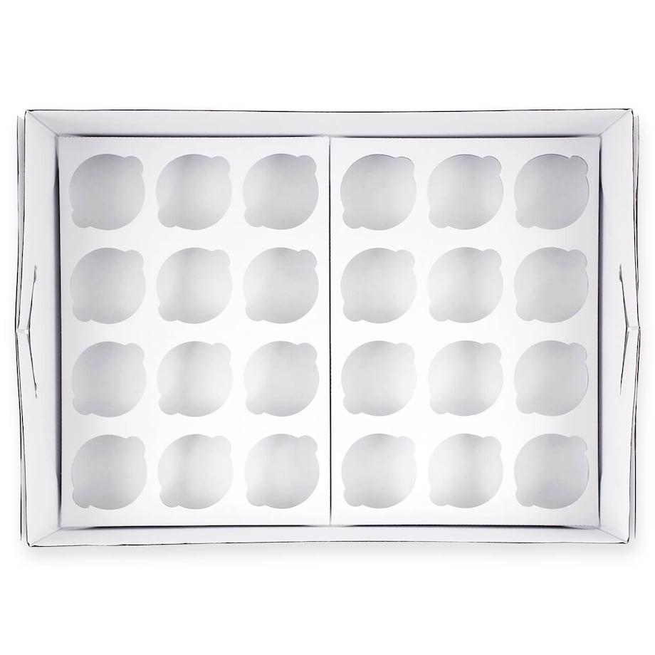 PME Pudełko na 24 babeczki 90 mm